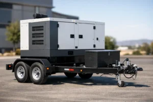 Carro para generador eléctrico remolque