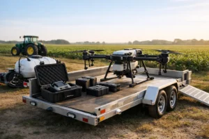 Trailer para drones agrícolas: qué debe tener
