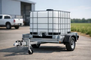 Carro de arrastre con estanque IBC: qué evaluar