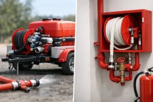 Trailer incendios o red húmeda: qué conviene