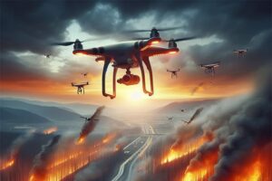 drones para la detección y combate de incendios