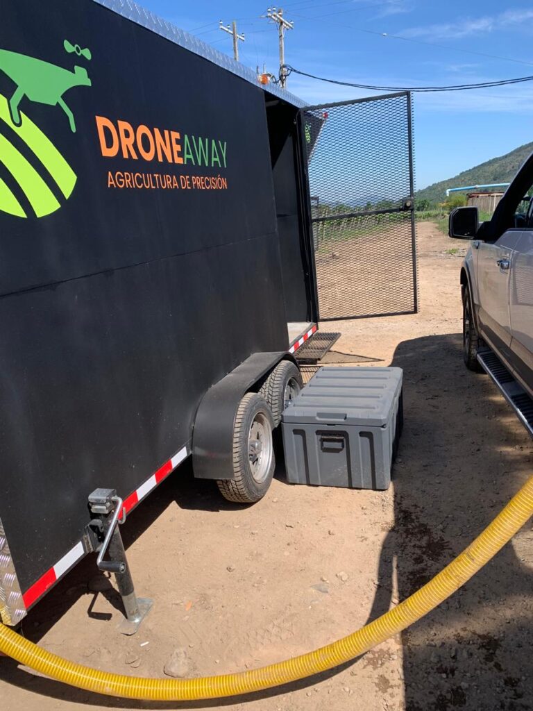 Carro dron agricola