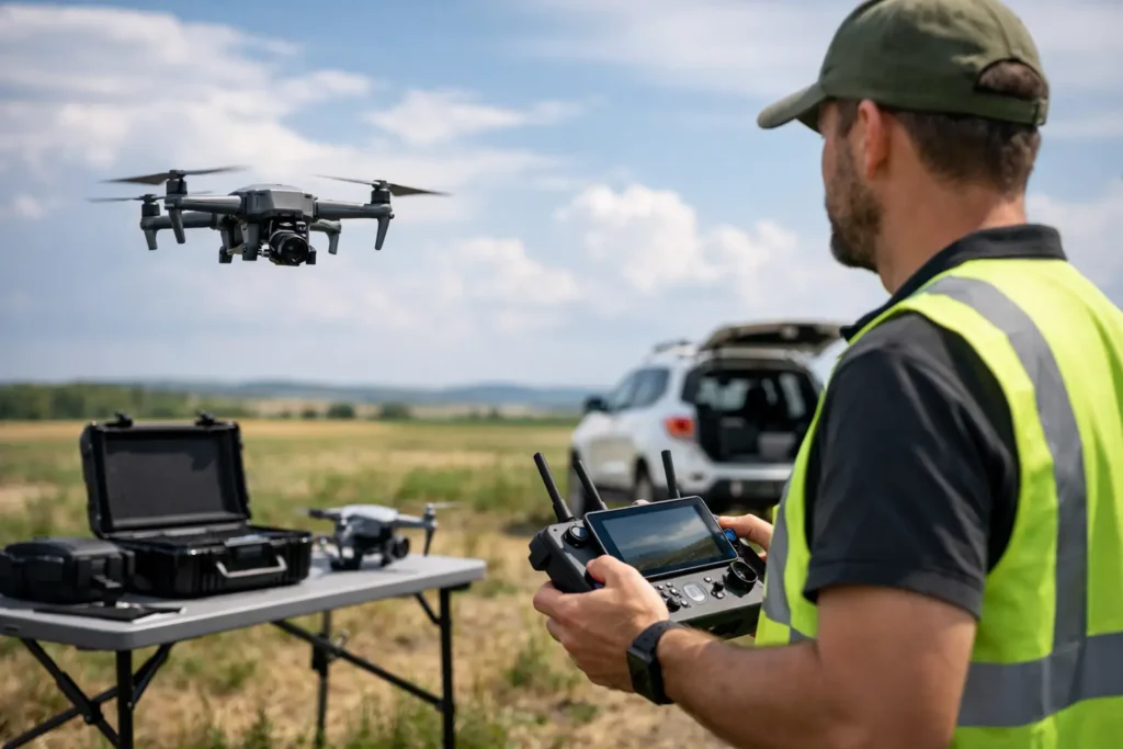 Cómo operar drones en campo sin perder tiempo