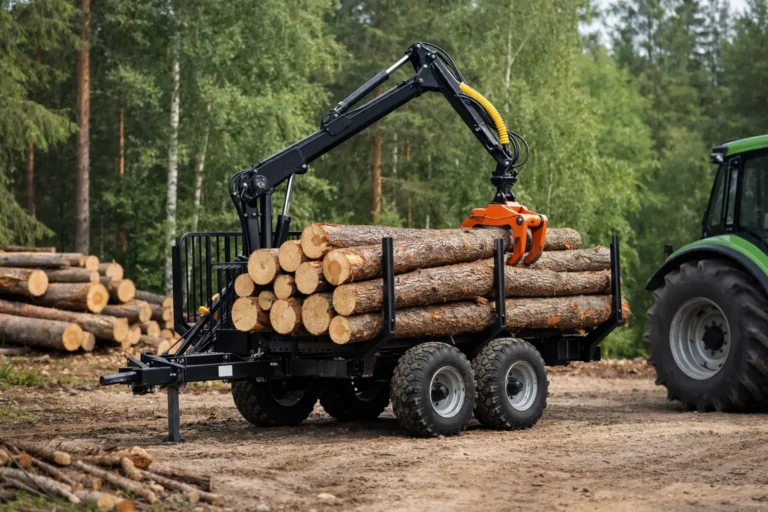 Cómo elegir trailer forestal compacto