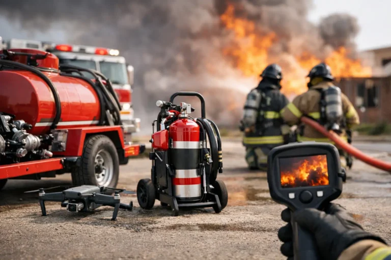 Mejores soluciones móviles antiincendios