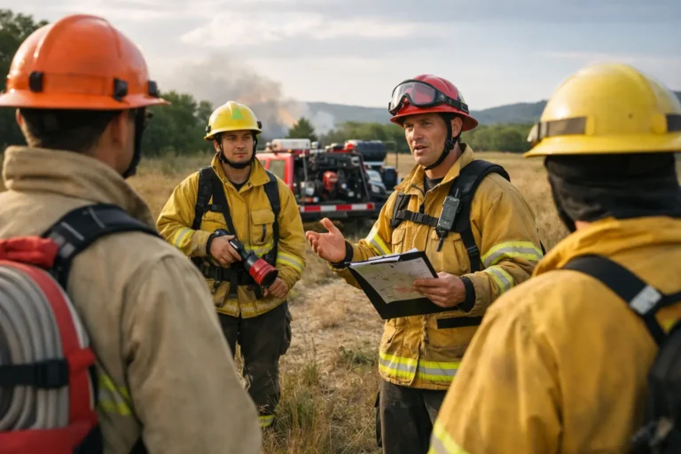 Cómo armar una brigada contra incendios rural