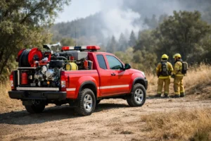Guía de carro bombero ligero para faenas