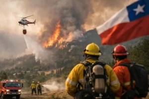Incendios forestales en Chile: respuesta real