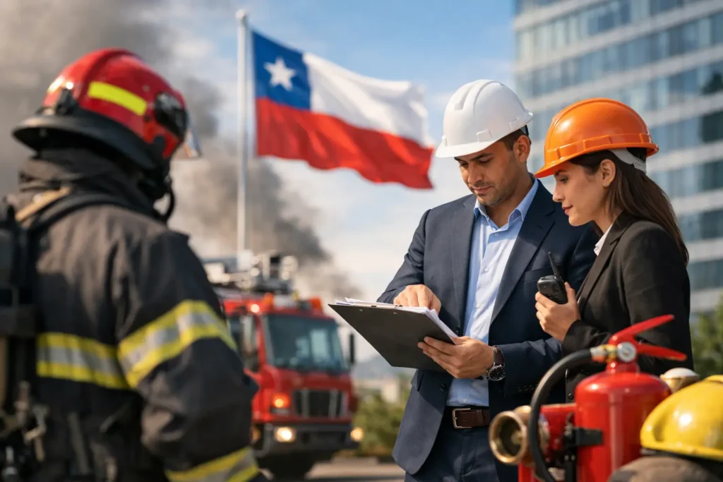 Normativa chilena para empresas frente a incendios