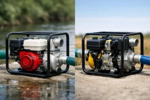 ¿Motobomba gasolina versus diésel? Elija bien