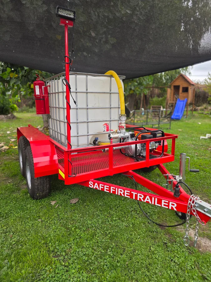 Carro contra incendios Modelo Doble