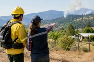 Prevención de incendios para comunidades rurales en Chile