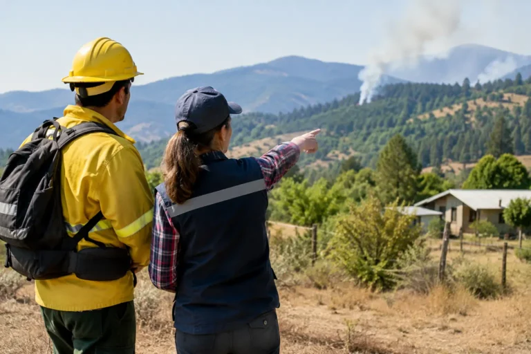 Prevención de incendios para comunidades rurales en Chile